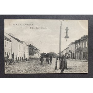 RAWA MAZOWIECKA. Nowy Świat Straße [1909].