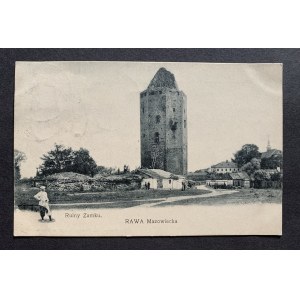 RAWA MAZOWIECKA. Castle ruins [1909].
