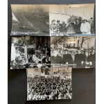 Beerdigung von Pater Jerzy Popieluszko. Satz von 11 Fotografien. Warschau. 3.XI.1984.