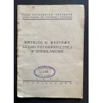 Katalog III wystawy sztuki fotograficznej w Stanisławowie. [1935]