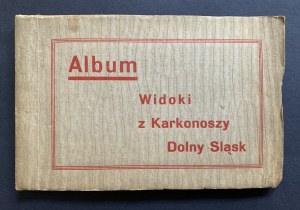 DOLNY ŚLĄSK. Album. Widoki z Karkonoszy [II RP]