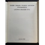 ŁOPIEŃSKI Bogdan. Katalog der Ausstellung Zu vereinbarender Titel. Warschau [1974].