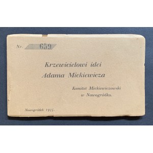 MICKIEWICZ Adam. An den Verbreiter der Ideen von Adam Mickiewicz. Nowogórdek [1935].