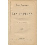 MICKIEWICZ Adam - Pan Tadeusz [1888]