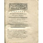 NARUSZEWICZ Adam Stanisław - Diela III-IV. Sielanki, satyry, bayki i epigrammata. Tłomaczenia rozmaite [1778].