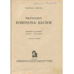 DEFOE Daniel - Dobrodružství Robinsona Kruzoe [1943] [obálka Zygmunt Acedański, il. Stanisław Raczyński].