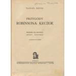 DEFOE Daniel - Die Abenteuer von Robinson Kruzoe [1943] [Umschlag von Zygmunt Acedański, ill. von Stanisław Raczyński].