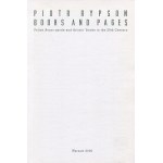 RYPSON Piotr - Bücher und Seiten. Polnische Avantgarde und Künstlerbücher im 20. Jahrhundert [2000].