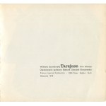 SZYMBORSKA Wisława - Tarsjusz i inne wiersze [first edition 1976 with an edition of 860 numbered pieces] [graphic design by Barbara Gawdzik-Brzozowska].