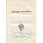 JASIENICA Paweł - Polska Piastów [První vydání 1960] [AUTOGRAF A DEDIKACE].