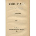 KRASZEWSKI Józef Ignacy - Kráľ Piast. Michał książę Wiśniowiecki [1891].