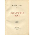 GLIŃSKI Kazimierz - Królewska pieśń [prvé vydanie 1907] [obálka Jan Bukowski].