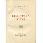 GLIÑSKI Kazimierz - Royal Song [first edition 1907] [cover by Jan Bukowski].