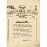 Chemical Factory M. Leszczynski and S-ka Drakon 1872-1932. price list no. 28, jubilee [1936].