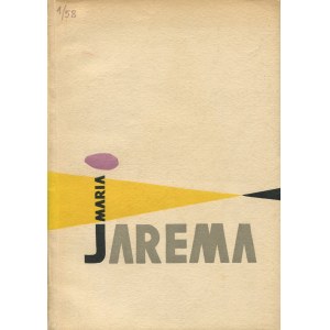 JAREMA Maria - Exhibition of painting and sculpture. Catalog [1958] [first solo exhibition].