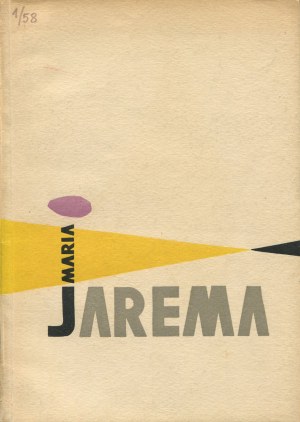 JAREMA Maria - Wystawa malarstwa i rzeźby. Katalog [1958] [pierwsza indywidualna wystawa]