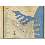 Der Hafen von Gdynia, seine Einrichtungen und der Überseehandel [mit Hafenplan] [1934].