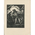PAWLIKOWSKI Jan G. H. - Bajda o Niemrawcu [Erstausgabe Medyka 1928] [Holzschnitte von Władysław Skoczylas].
