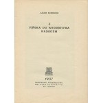 SCHMUCK Adam - From Pinsk to Augustow by canoe [1937] [cover by Waclaw Siemi±tkowski].