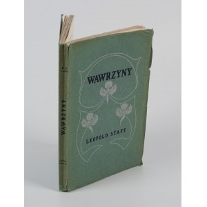 STAFF Leopold - Vavříny. Drama ve třech dějstvích [první vydání 1912].