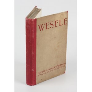 WYSPIAŃSKI Stanisław - Wesele. Drama in 3 Akten [zweite Auflage 1901].