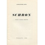 JANTA Aleksander - Schron. Epilog w jednej odsłonie [wydanie pierwsze Londyn 1970]