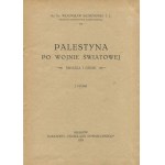 SZCZEPAŃSKI Władysław ks. - Palestyna po wojnie światowej. Svetlá a tiene [s 2 mapami] [1923].