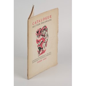Catalogue section polonaise. Exposition Internationale des Arts Décoratifs et Industriels Modernes [Paryż 1925] [okł. Zofia Stryjeńska]