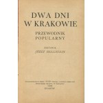 HELLSTEIN Józef - Zwei Tage in Krakau. Populärer Führer [1929].