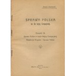 SAMBORSKI Erazm - Sprawa polska na tle wojny europejskiej [1917].