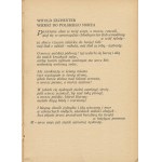 Das Meer in der polnischen Poesie [1937] [opr. graph. Atelier Girs-Barcz] [mit Originalradierung].