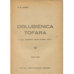 EWERS Hanns Heinz - Oblubienica Tofara [1921] [okł. Kazimierz Grus]