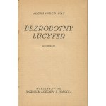 WAT Alexander - Unemployed Lucifer. Stories [first edition 1927].