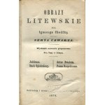 CHODŹKO Ignacy - Lithuanian paintings. Serya IV, V, VI [Vilnius 1876].