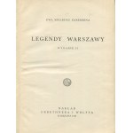 SZELBURG-ZAREMBINA Ewa - Legendy Warszawy [1939] [il. Stefan Mrożewski].