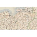 [Mapa] Gea-Verkehrskarte Ostdeutschland mit den Nachbargebieten [mapa Poľska a Nemecka] [1938].