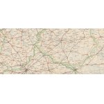[mapa] Gea-Verkehrskarte Ostdeutschland mit den Nachbargebieten [mapa Polski i Niemiec] [1938]