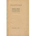TYRMAND Leopold - Gorzki smak czekolady Lucullus [wydanie pierwsze 1957] [okł. Jan Młodożeniec]