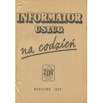 Příručka každodenních služeb. Varšava a Varšavské vojvodství [1954].