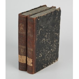 LAMARTINE Alphonse (Alphonse) de - Dojmy, myšlienky, krajiny a spomienky z cesty na východ [súbor 4 zväzkov] [prvé vydanie 1843].