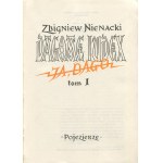 NIENACKI Zbigniew - Dagome iudex. I, Dago [súbor 3 zväzkov] [prvé vydanie 1989-1990] [AUTOGRAF A DEDIKÁCIA].