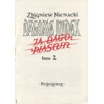 NIENACKI Zbigniew - Dagome iudex. I, Dago [soubor 3 svazků] [první vydání 1989-1990] [AUTOGRAF A DEDIKACE].
