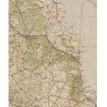 [mapa] Turystyczna mapa polskiego wybrzeża i Kaszubskiej Szwajcarii [ok. 1932]