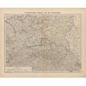 [Map] Brandenburg, Silesia and W. Ks. Poznan [1904].