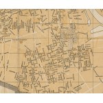 [Plan des Großraums Warschau mit einem Verzeichnis aller Straßen der Stadt [1938].