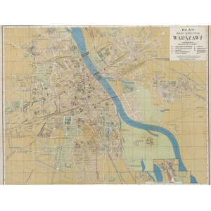 [Plan] Plan of the capital city of Warsaw [ca. 1932].