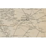[Mapa] Mapa polské železnice [1937].