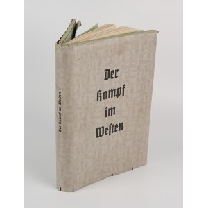 WEDEL Hasso von - Der Kampf im Westen [propagandistický album so stereoskopickými fotografiami a okuliarmi] [1940].