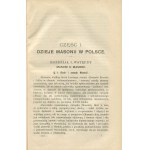 ZAŁĘSKI Stanislaw Rev. - On Freemasonry in Poland from 1742 to 1822 on exclusively Masonic sources [1908].