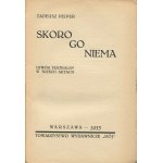 PEIPER Tadeusz - Keďže ho niet. Divadelná hra v troch dejstvách [prvé vydanie 1933].